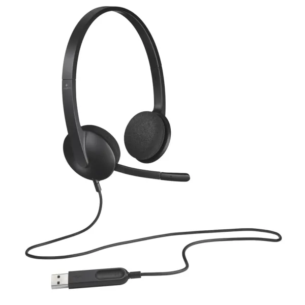 Ακουστικά logitech h340 headset wired - Logitech
