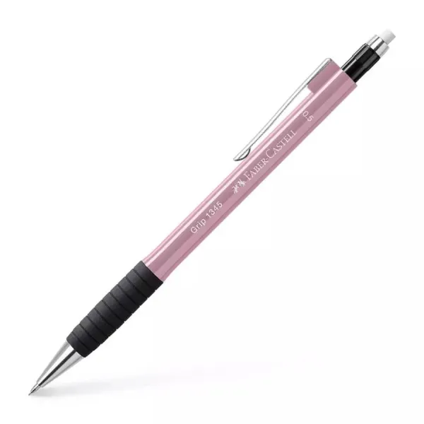 Μηχανικό μολύβι faber castell grip 1345 0.5 shadow pink - Faber castell