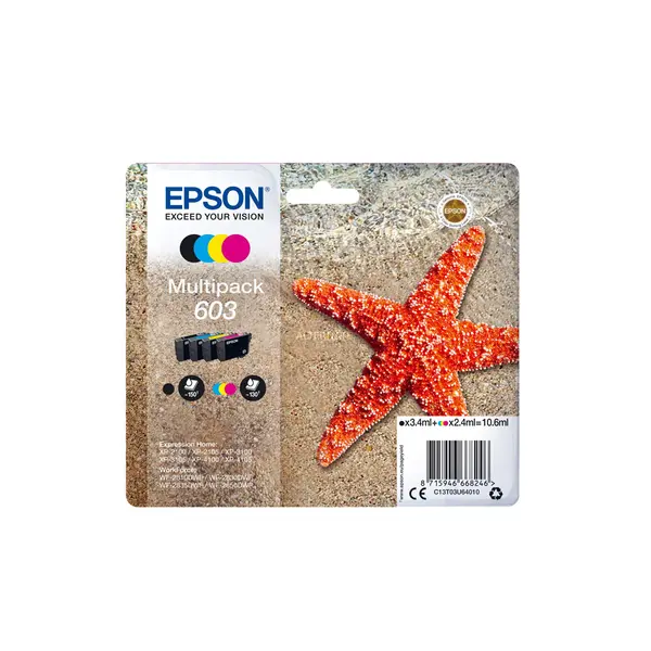 Μελάνι epson 603 multipack 4 colors - Epson