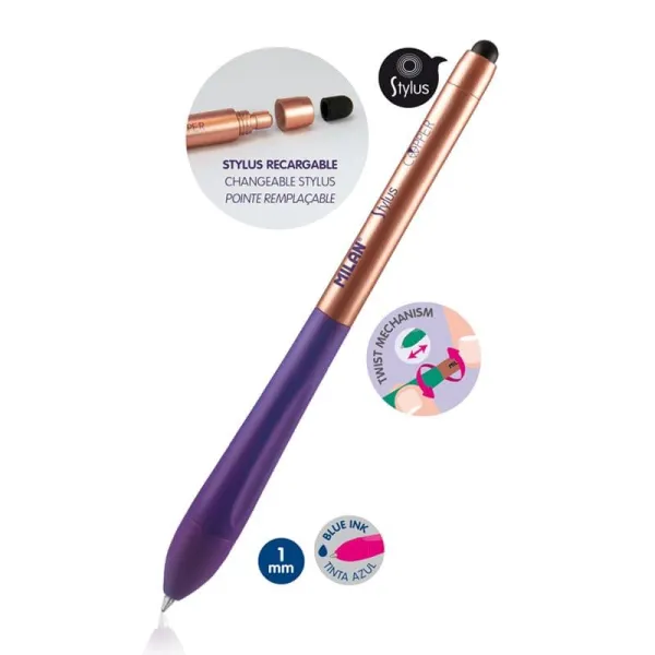 στυλό milan stylus copper - Milan