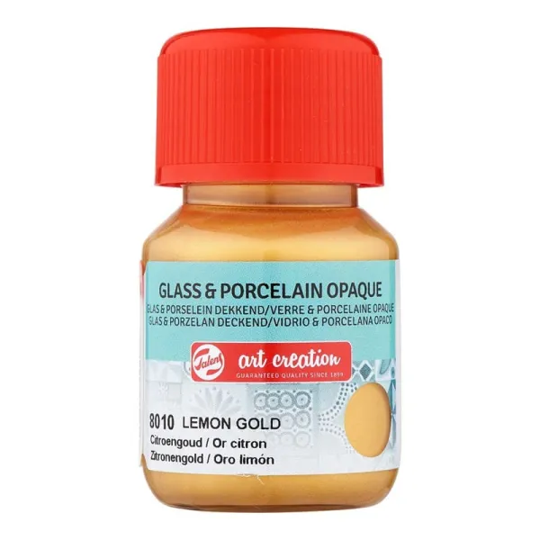 χρώμα glass & porcelain talens transparent lemon gold 8010 - Talens