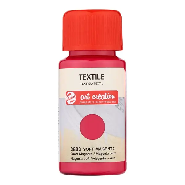 χρώμα για υφασμα talens textile 50ml soft magenta 3503 - Talens