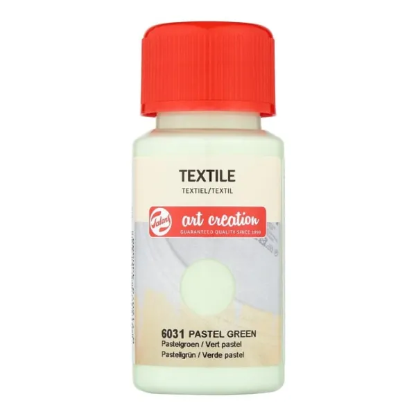 χρώμα για υφασμα talens textile 50ml pastel green 6031 - Talens