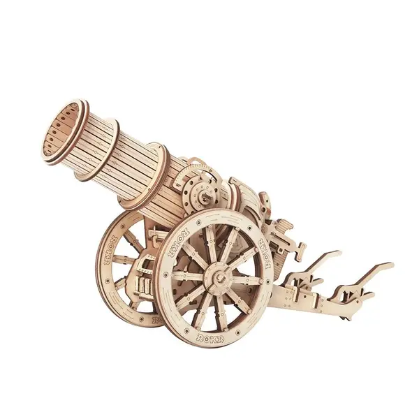 Κατασκευή robotime medieval wheeled cannon (kw801) 14+ - Robotime