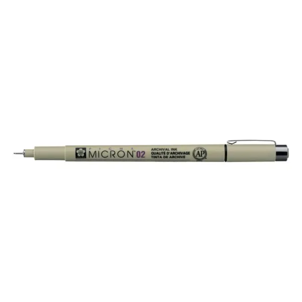 Μαρκαδόρος σχεδιάσεως sakura pigma micron 02 μαύρο - Sakura