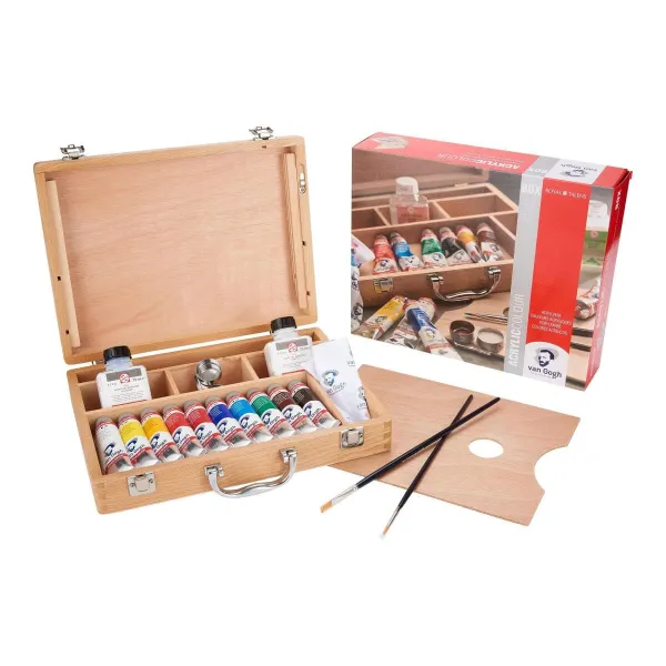 σετ talens van gogh acrylic colors inspiration - Talens