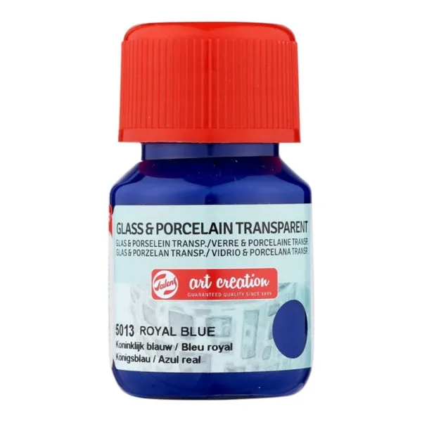 χρώμα glass & porcelain talens transparent royal blue 5013 - Talens