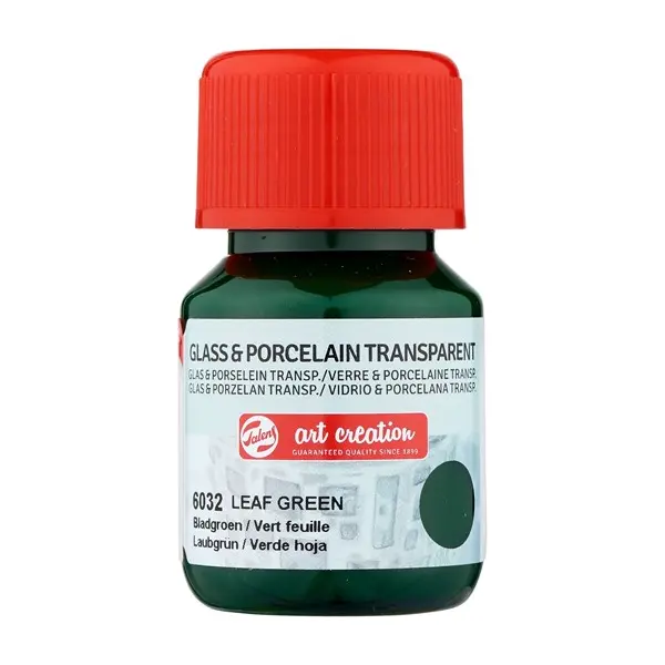 χρώμα glass & porcelain talens transparent leaf green 6032 - Talens