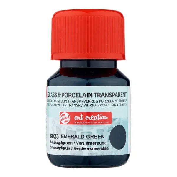 χρώμα glass & porcelain talens transparent emerald green 6023 - Talens