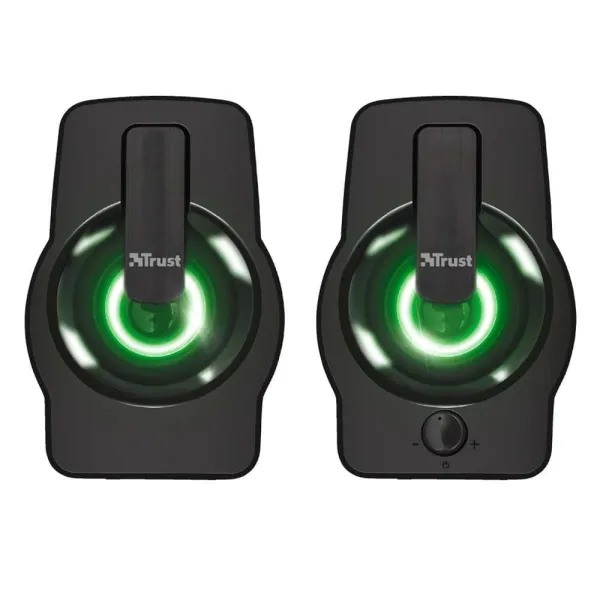 Ηχεία trust gemi rgb p.m.p.o. 12 watts 1xaudio-in black (trs22948) - Trust