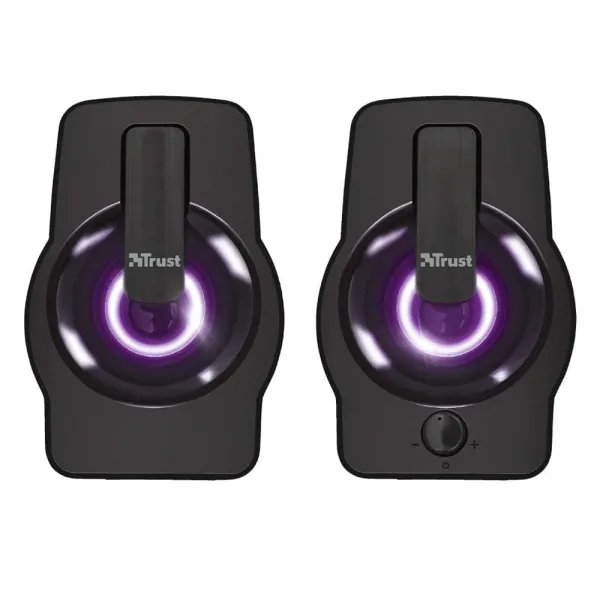 Ηχεία trust gemi rgb p.m.p.o. 12 watts 1xaudio-in black (trs22948) - Trust