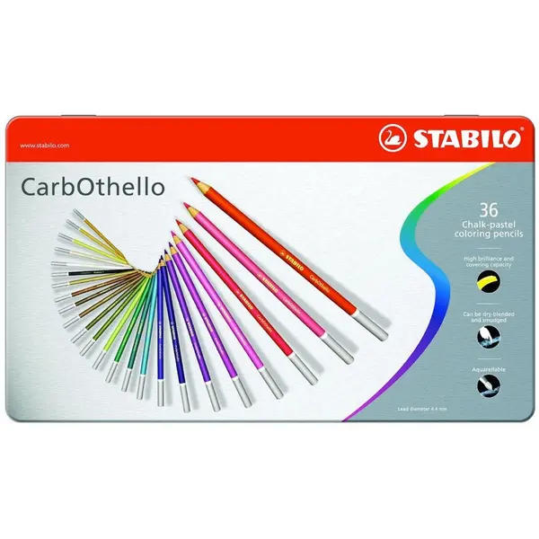 Κάρβουνα stabilo carbothello 36 τεμάχια - Stabilo