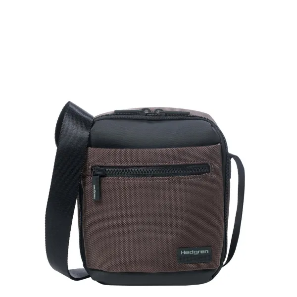 τσαντάκι ωμου hedgren uptown brown hnxt01-343 - Hedgren