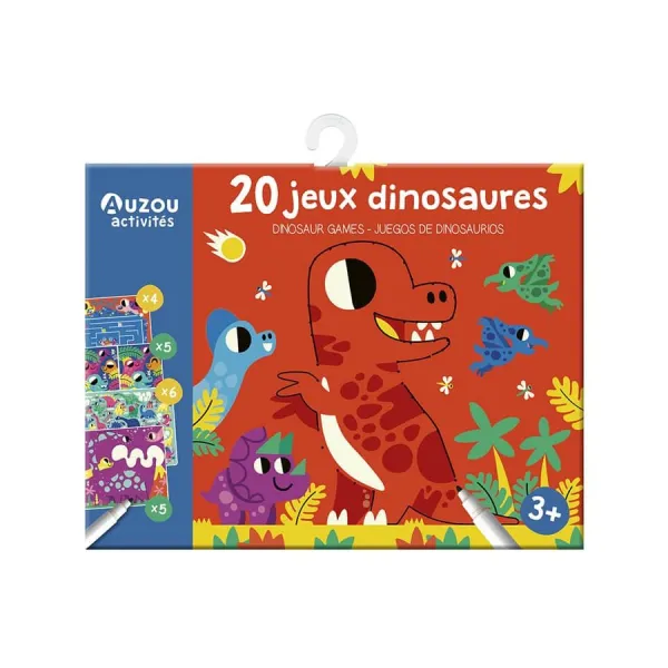 Επιτραπέζιο παιχνίδι auzou my game pouch dinosaurs 3+ - Auzou