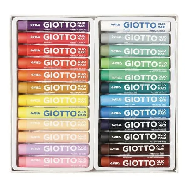 παστέλ λαδιού giotto olio 24 τεμάχια - Giotto