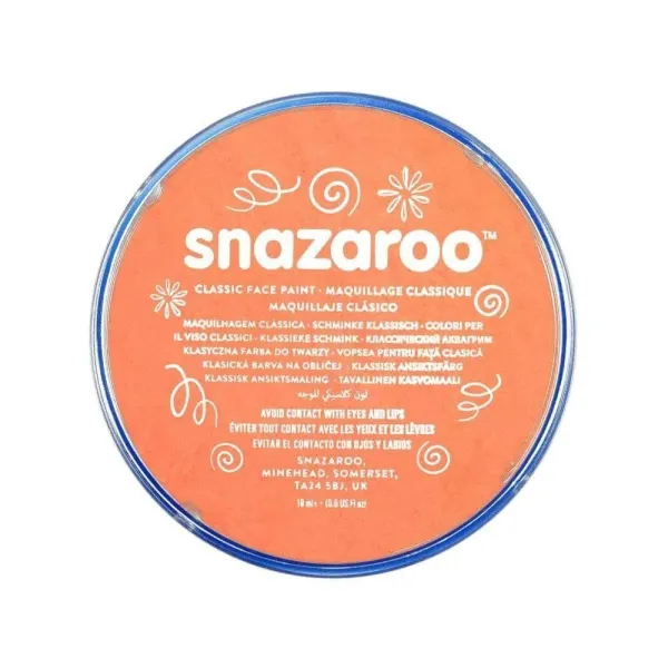 χρώματα για το πρόσωπο snazaroo apricot 18ml - Snazaroo