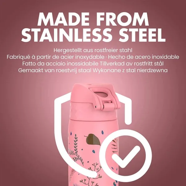 παγούρι μεταλλικό ion8 500ml flamingo - Ion8