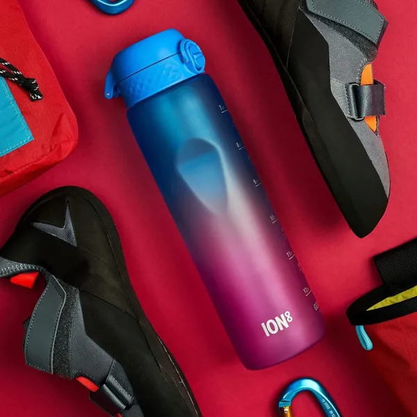 παγούρι ion8 1000ml blue/pink gradient motivator - Ion8