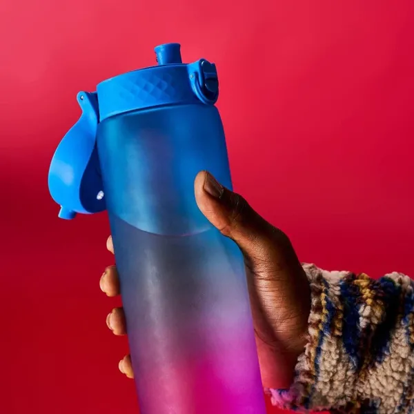 παγούρι ion8 1000ml blue/pink gradient motivator - Ion8