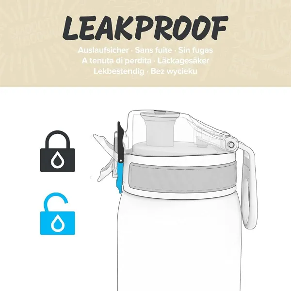 παγούρι θερμός ion8 slim 500ml σκούρο μπλε - Ion8