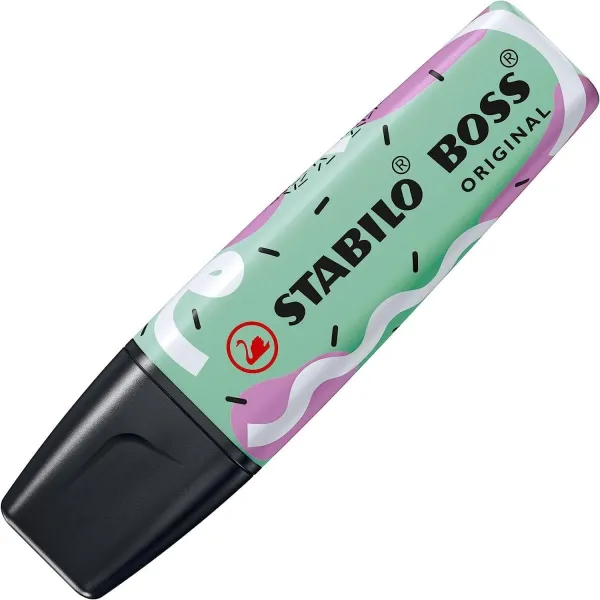 σετ μαρκαδόροι υπογράμμισης stabilo boss schnee 4 τεμάχια - Stabilo