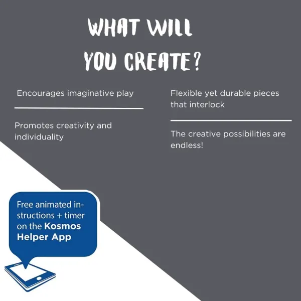 Κατασκευή με led 4 σε 1 kosmos panda creatto 3577 9+ - Kosmos