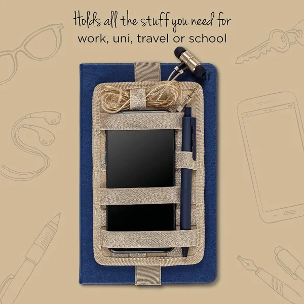 Θήκη οργάνωσης με λάστιχο if notebook tidy χρυσό - If