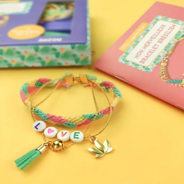 Κατασκευή βραχιολιών auzou my amazing brazilian bracelet 7+ (506588) - Auzou