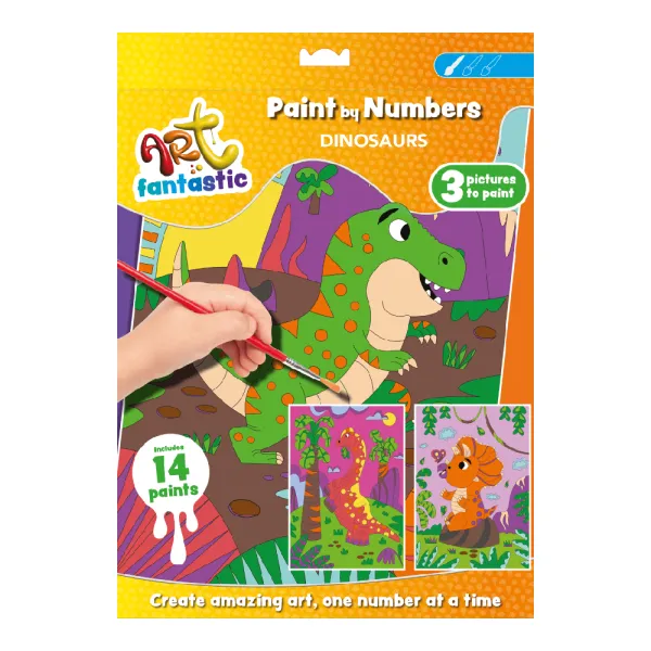 Art fantastic paint 3in1 dinosaurs 6+ bookoli - Bookoli