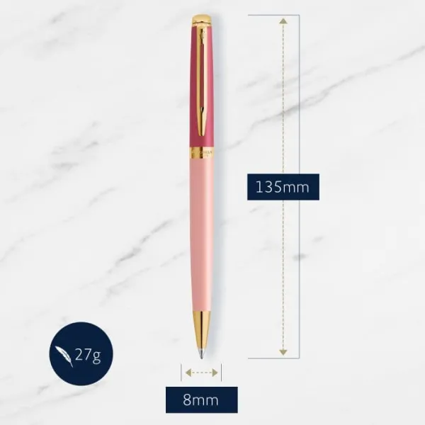 στυλό waterman hemisphere colour block pink gt ballpen - Waterman