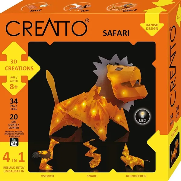 Κατασκευή kosmos με led 4 σε 1 safari 8+ - Kosmos