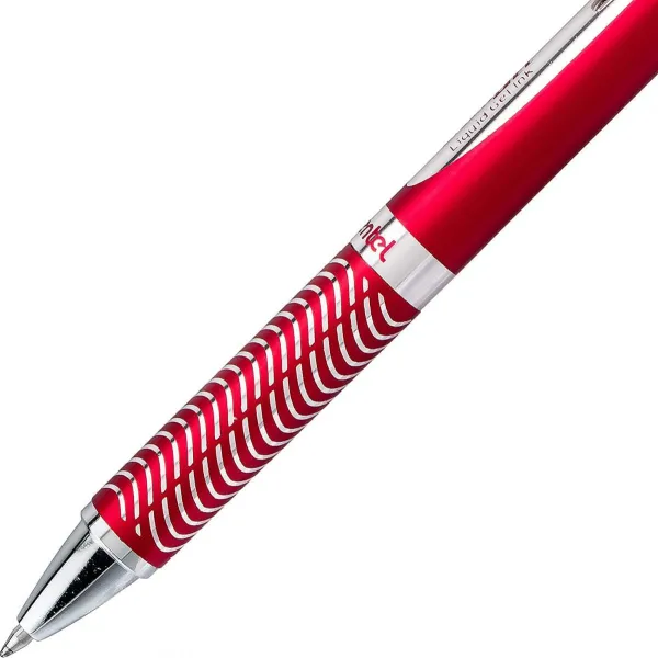 Μαρκαδόρος pentel energel alloy red 0.7 - Pentel