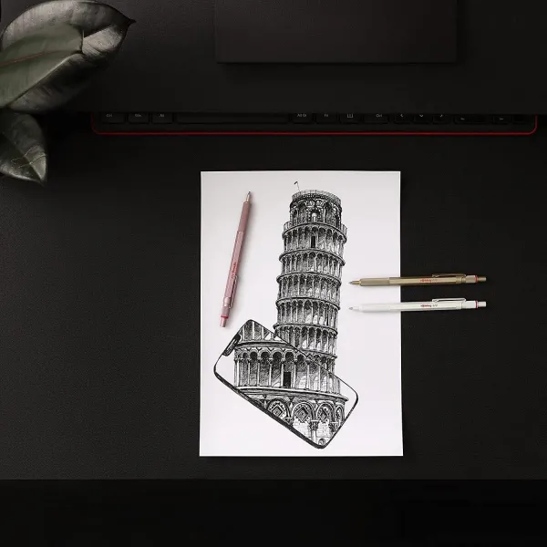 στυλό rotring 600 pearl white ballpen - Rotring