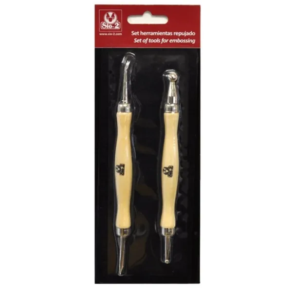 Εργαλεία embossing tools 2 τεμάχια - Sio