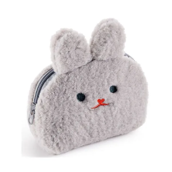 πορτοφολάκι για κέρματα miquelrius back 2 fun fluffy mr16289 γκρί - Miquelrius
