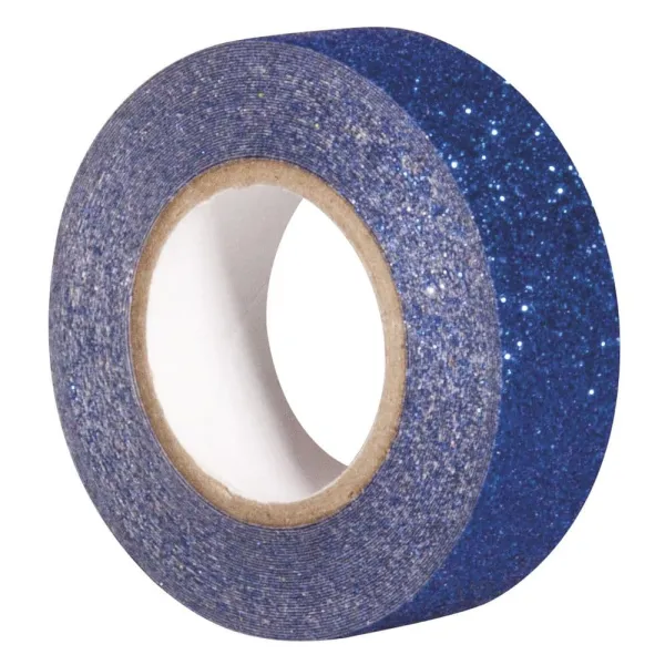 σελοτέιπ με glitter χάρτινο knorr prandell glitter blue 15mm - Knorr prandel
