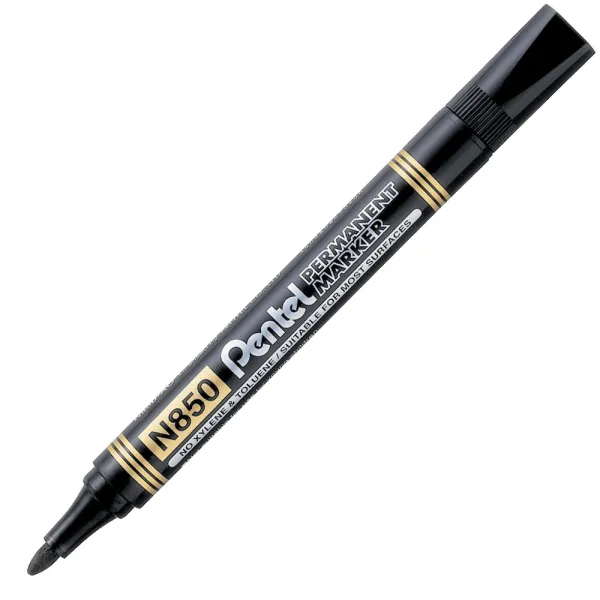 Μαρκαδόρος pentel permanent n850 μαύρος - Pentel