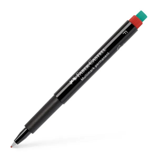 Μαρκαδόρος faber castell multimark f red - Faber castell
