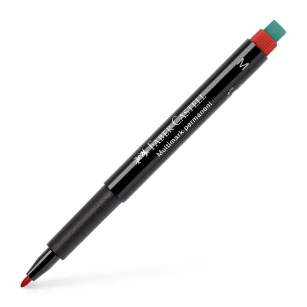 Μαρκαδόρος faber castell multimark m red - Faber castell