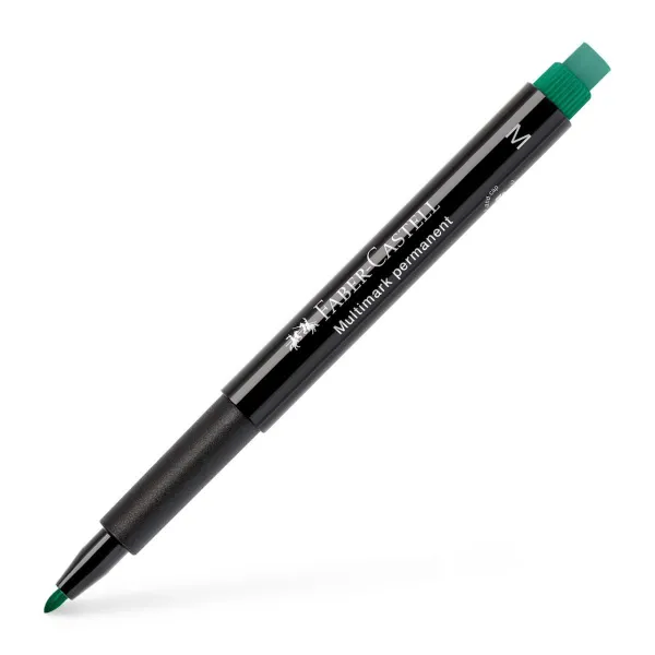 Μαρκαδόρος faber castell multimark m green - Faber castell