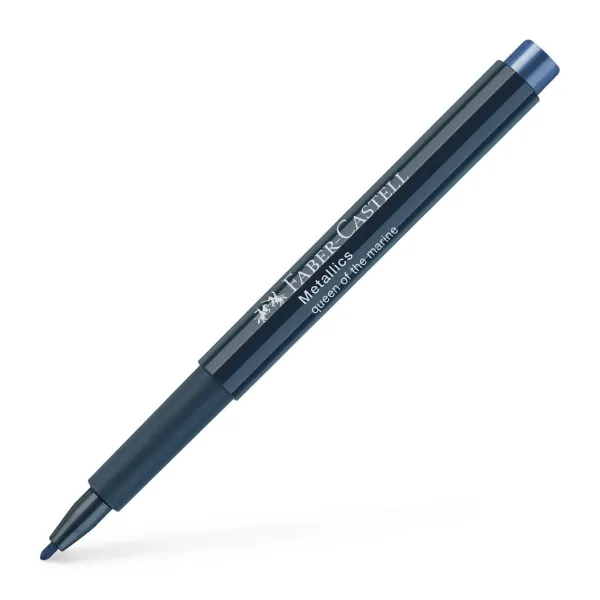 Μαρκαδόρος faber castell metallics queen of the marine - Faber castell