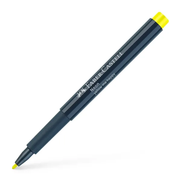 Μαρκαδόρος faber castell neon yellow me happy - Faber castell