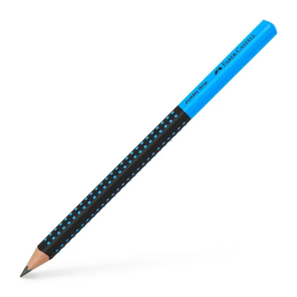 Μολύβι faber castell jumbo grip δίχρωμο μπλε μαύρο hb - Faber castell