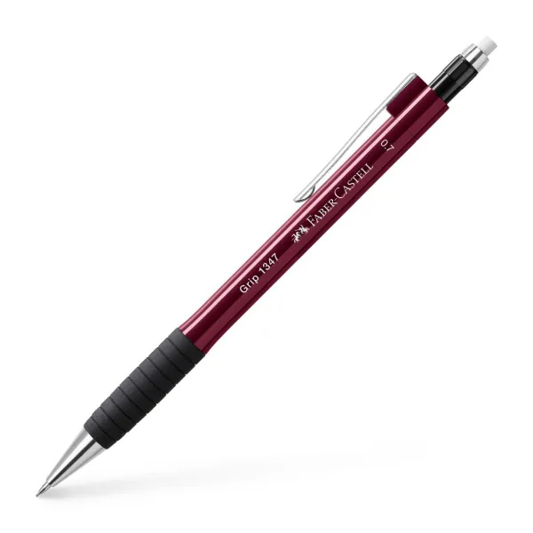 Μηχανικό μολύβι faber castell grip 1347 0,7 κόκκινο - Faber castell