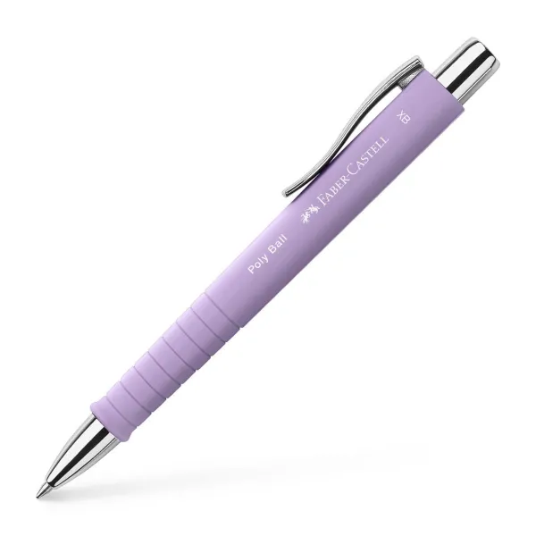 στυλό faber castell poly ball lilac xb - Faber castell