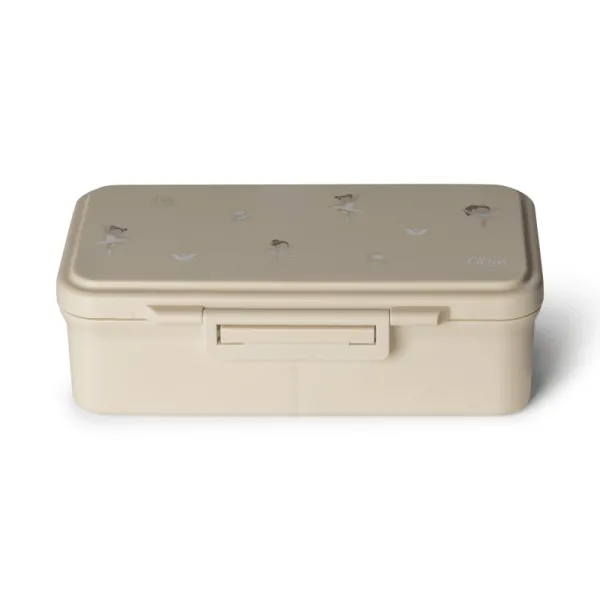 φαγητοδοχείο citron rectangle lunchbox ballerina - Citron