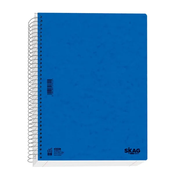 τετράδιο σπιράλ skag basic α4 2 θέματα - Skag