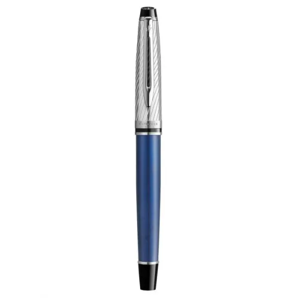 στυλό waterman expert 3 dlx metal blue ct rollerball - Waterman