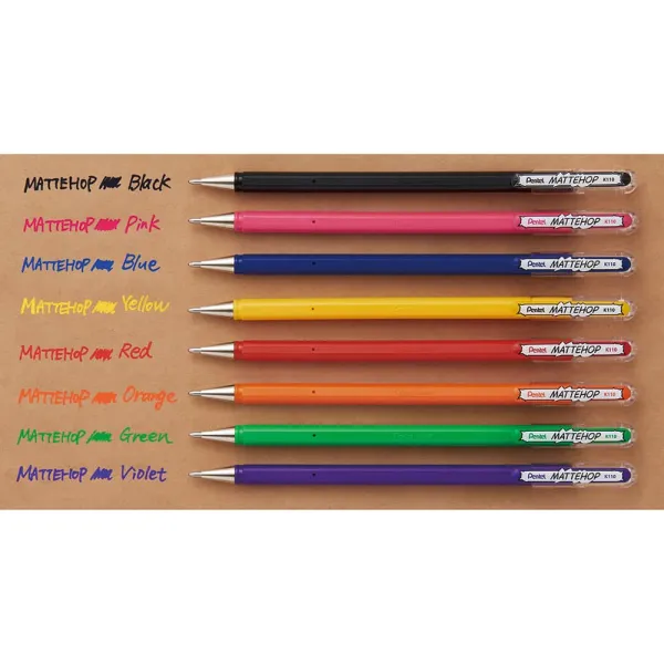 Μαρκαδόρος pentel mattehop k110v πράσινο - Pentel