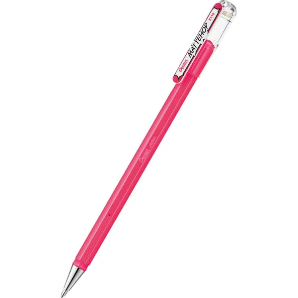 Μαρκαδόρος pentel mattehop k110v ροζ - Pentel